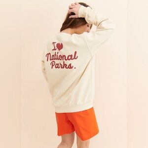 I Heart National Parks crew neck sweatshirt